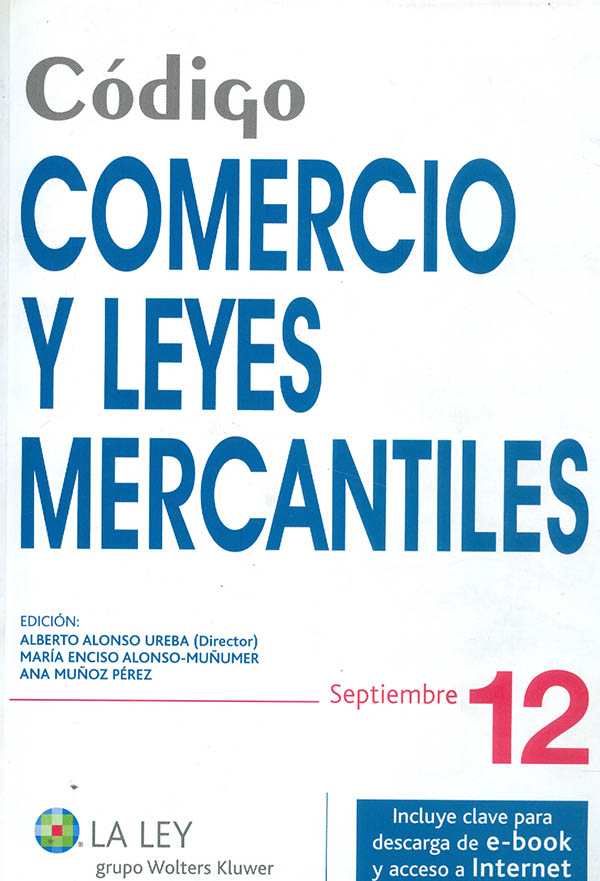 Código comercio y leyes mercantiles Editorial Temis