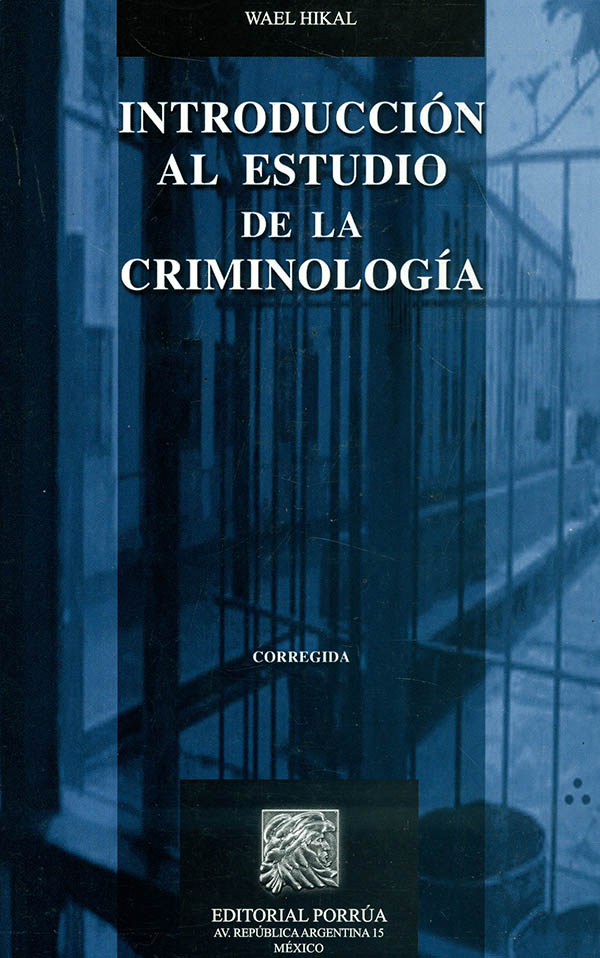 Introducción al estudio de la criminología Editorial Temis