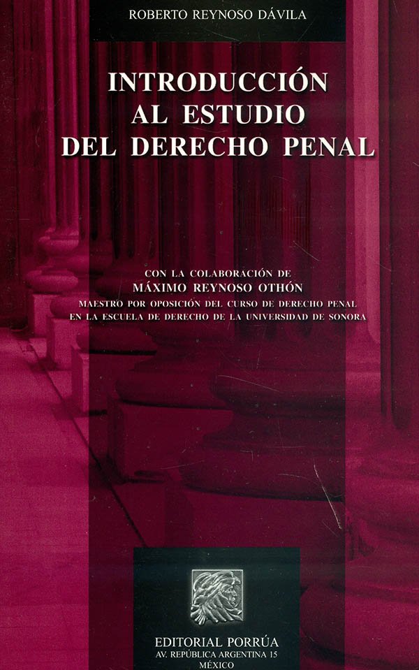 Introducción al estudio del derecho penal Editorial Temis