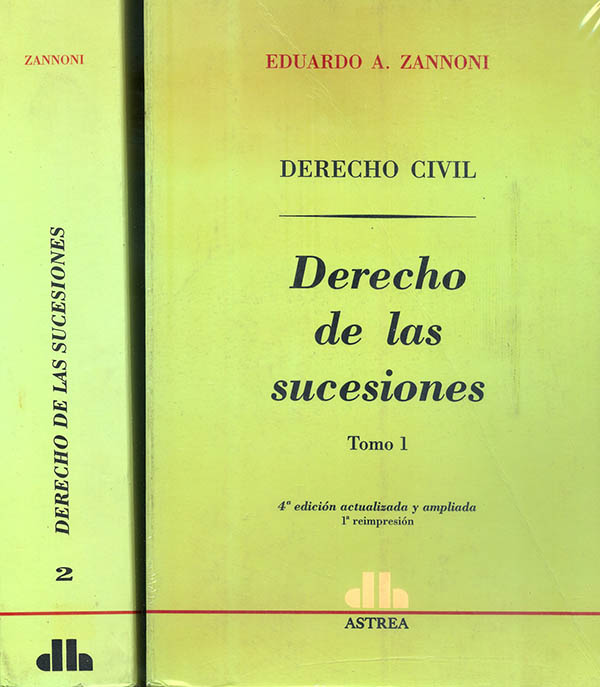 Derecho De Las Sucesiones. 2 Tomos - Editorial Temis