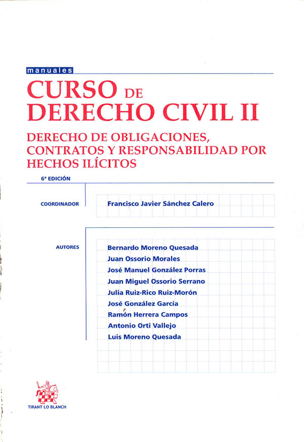 Curso de derecho civil. Tomo II