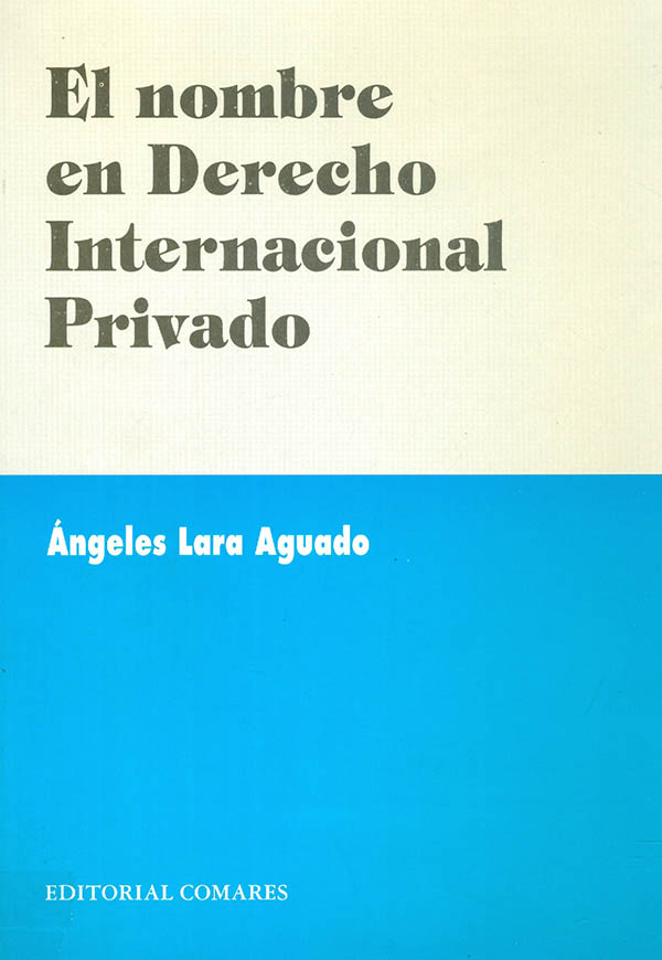 El nombre del derecho internacional privado