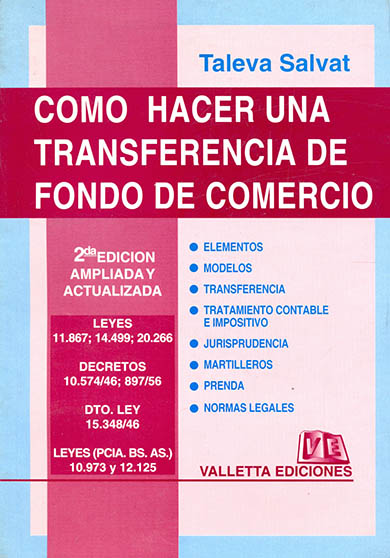 Como hacer una transferencia de fondo de comercio