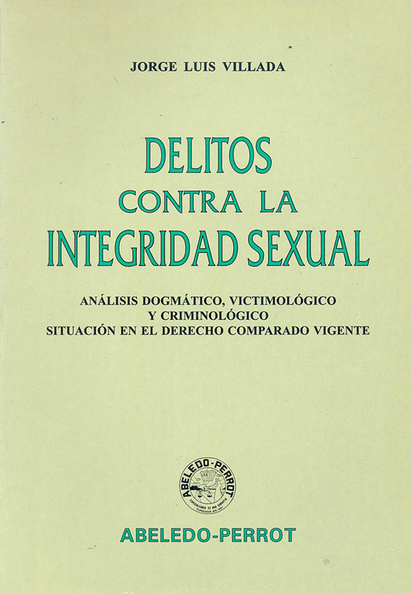 Delitos Contra La Integridad Sexual Editorial Temis 2035