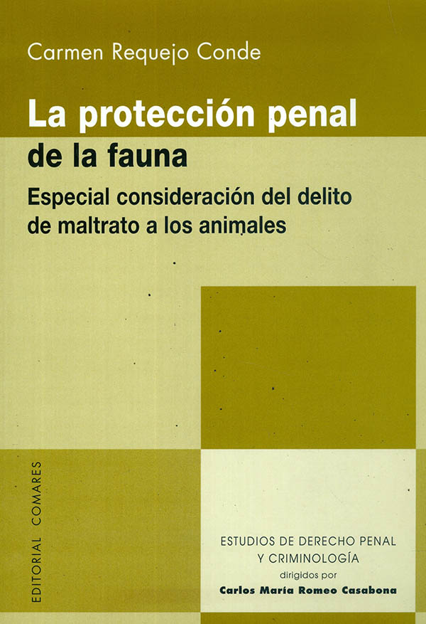La protección penal de la fauna