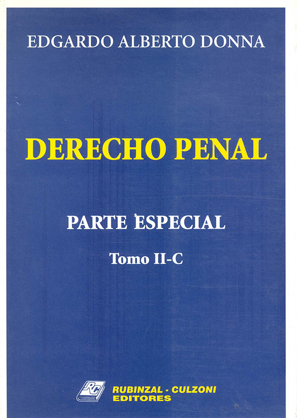 Derecho Penal. Parte Especial. Tomo II C - Editorial Temis