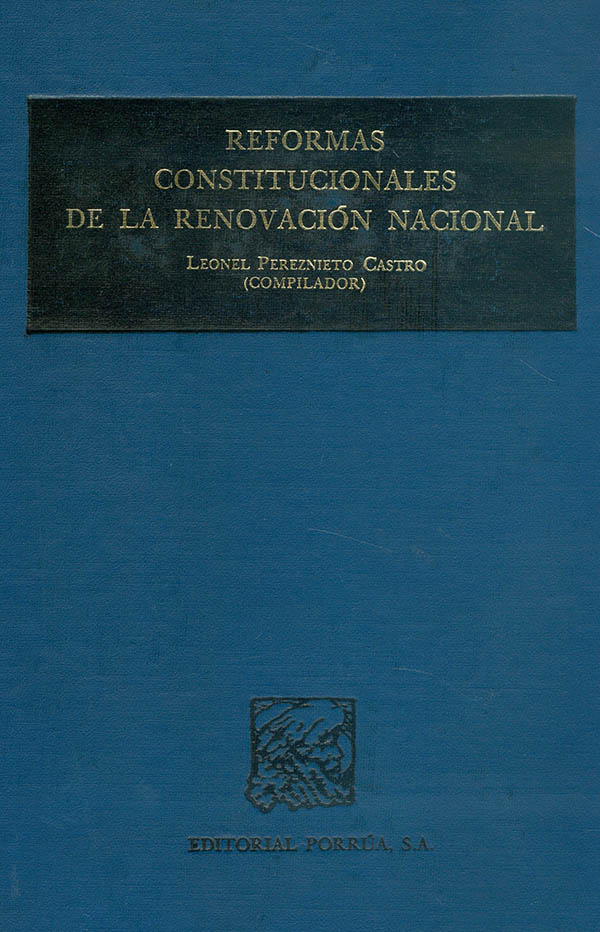 Reformas constitucionales de la renovación