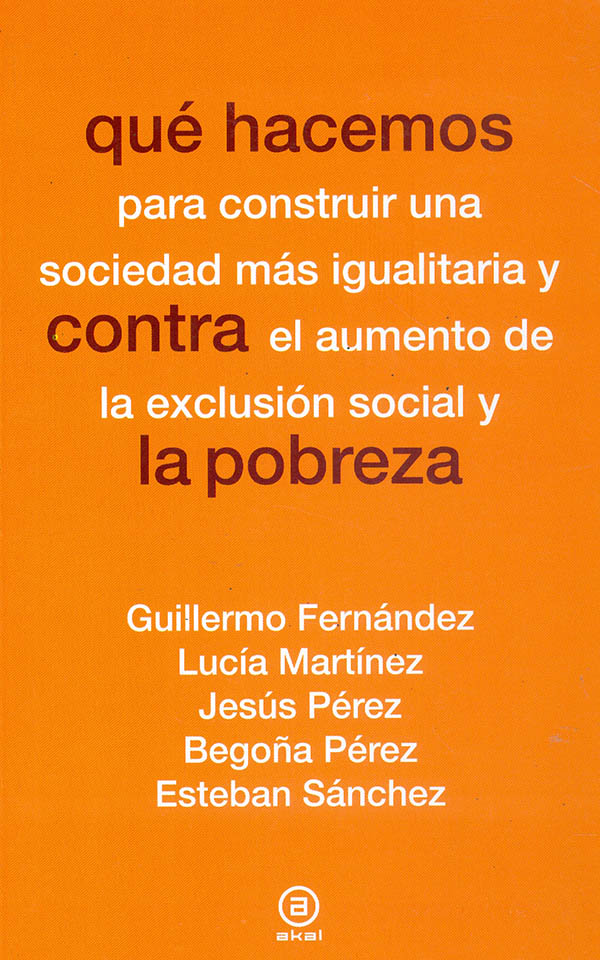 ¿Qué hacemos contra la pobreza?