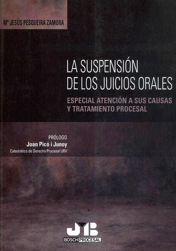 La suspensión de los juicios orales