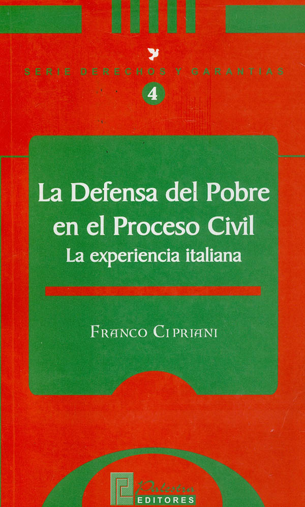 La defensa del pobre en el proceso civil