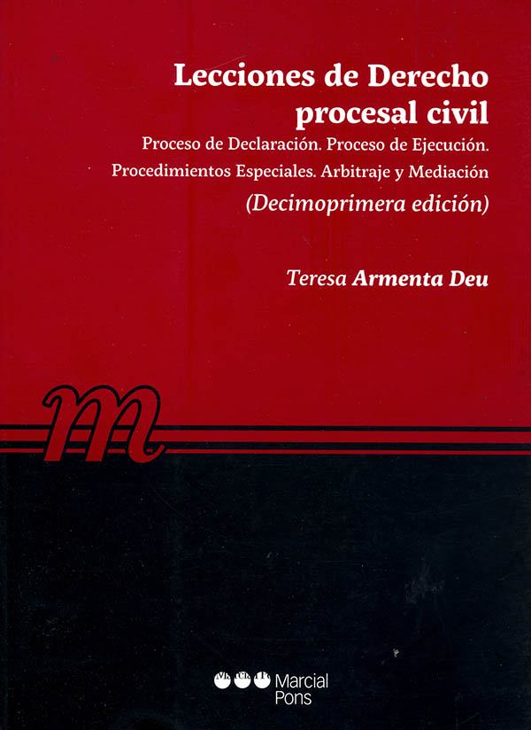 Lecciones de derecho procesal civil