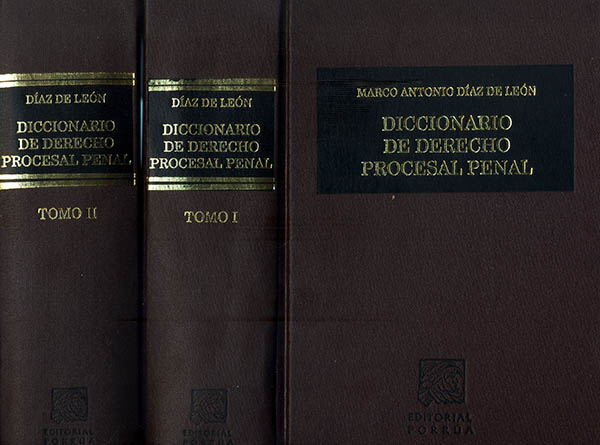 Diccionario De Derecho Procesal Penal. 2 Tomos – Editorial Temis