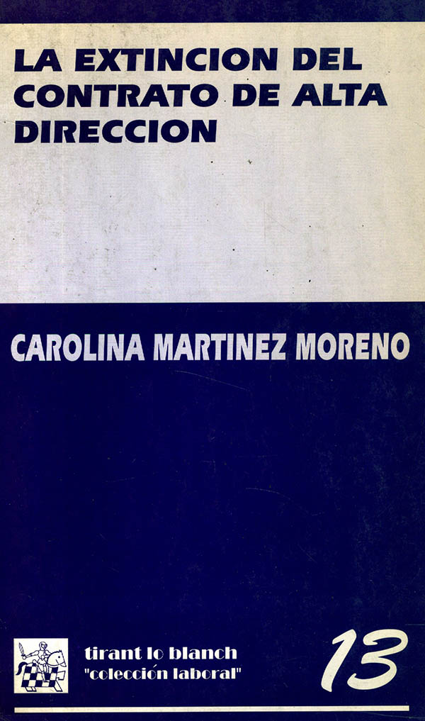 La extinción del contrato de alta dirección