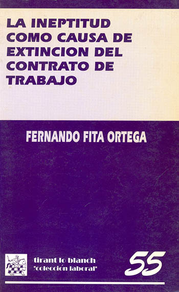 La ineptitud como causa de extinción del contrato de trabajo
