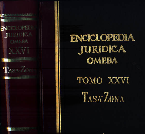 Enciclopedia jurídica omeba. Tomo XXVI