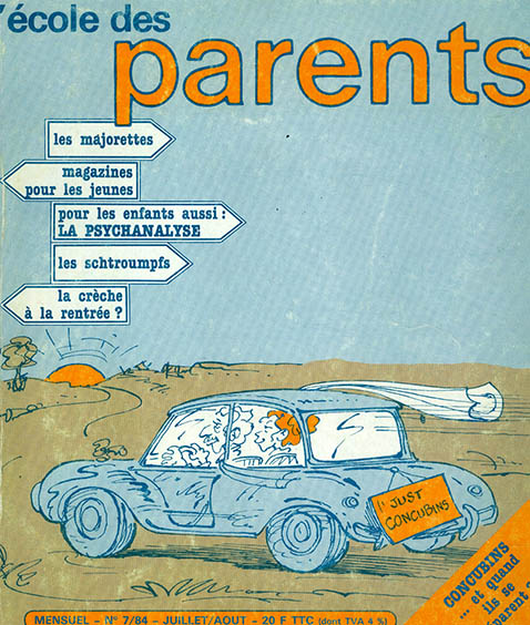 L' ecole des parents # 7 juillet aout 1984