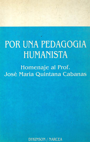 Por una pedagogía humanística