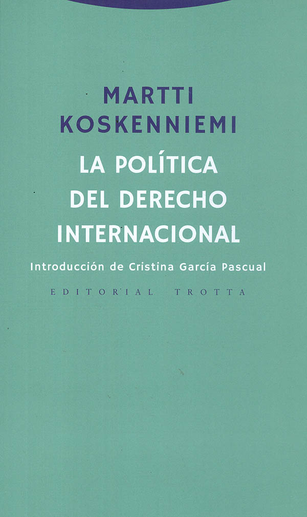 La política del derecho inernacional