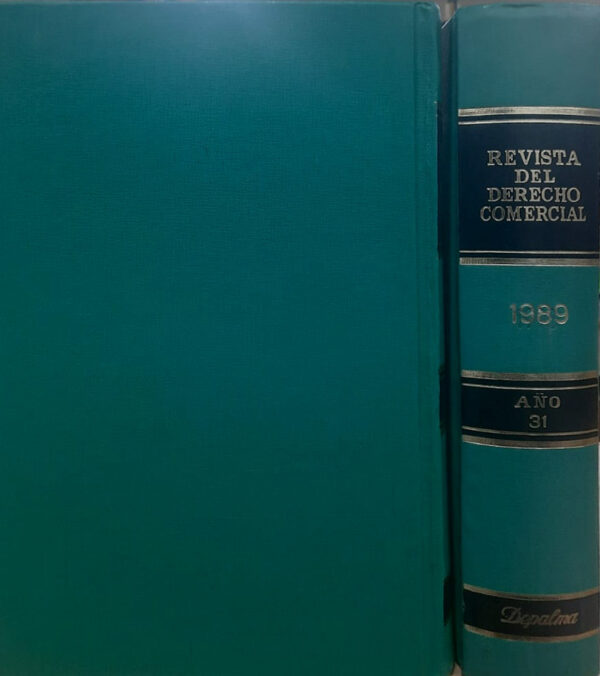 Revista del derecho comercial. Año 31 / 98