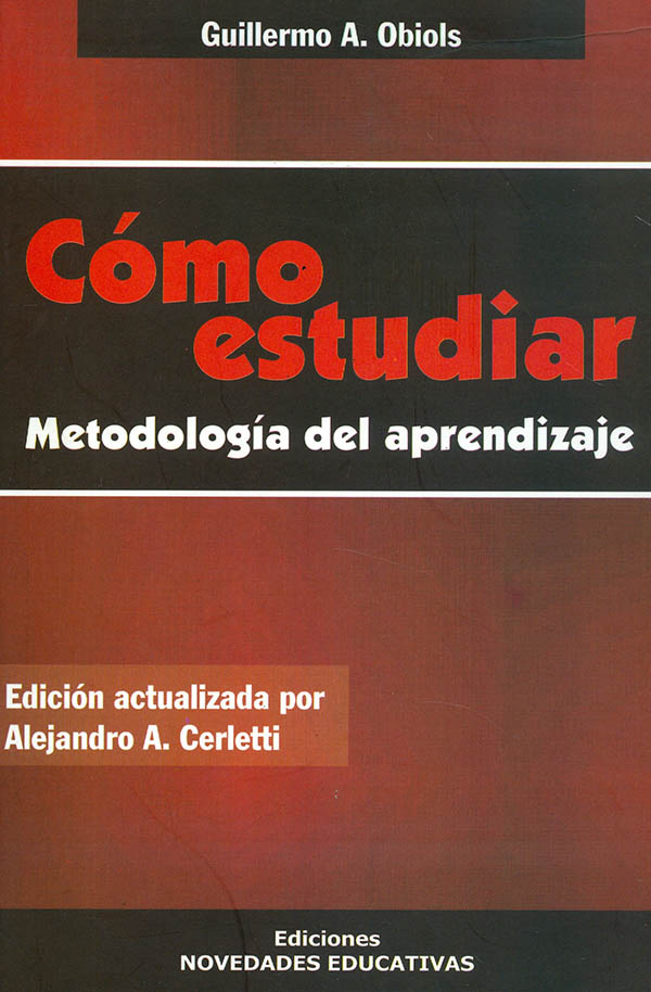 ¿Cómo estudiar? Metodología del aprendizaje