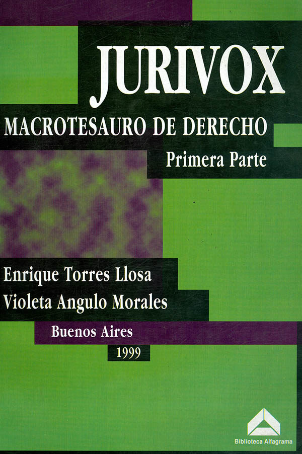 Jurivox macrotesauro de derecho