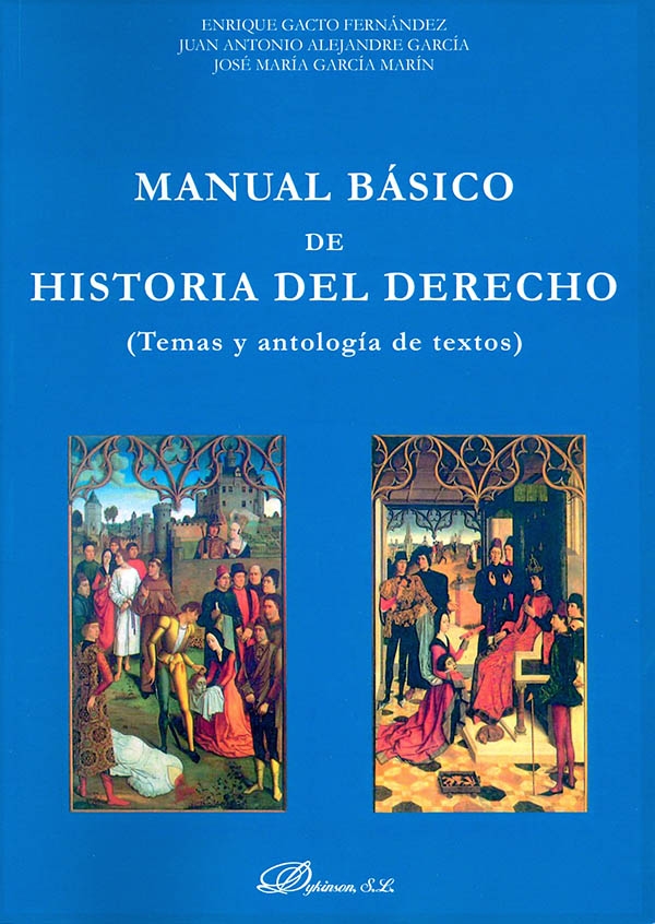 Manual básico de historia del derecho