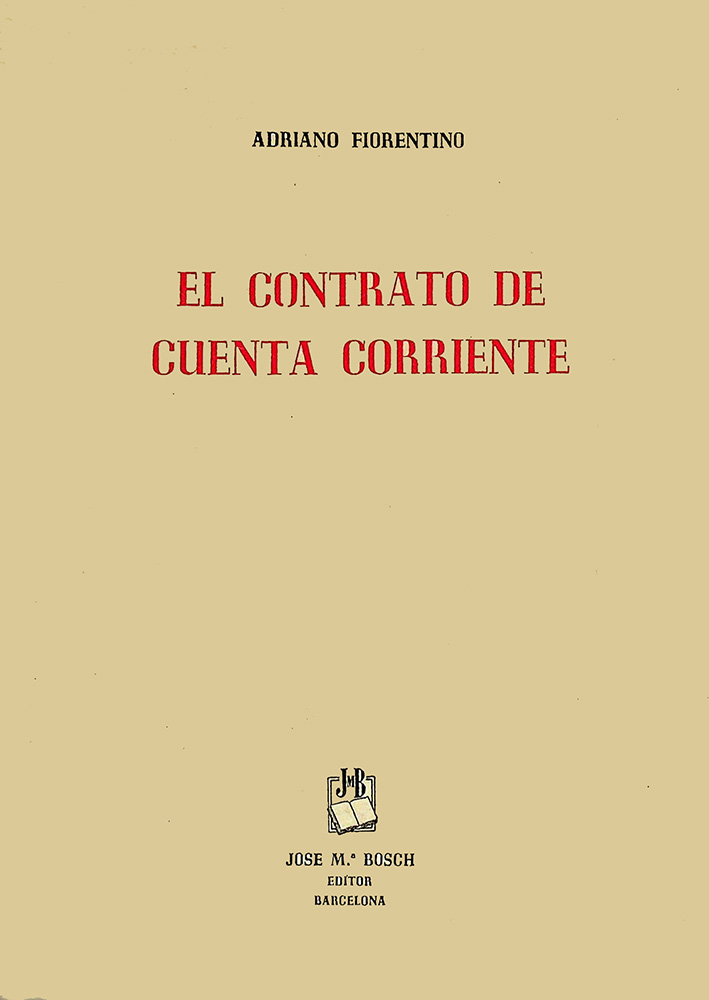 El contrato de cuenta corriente