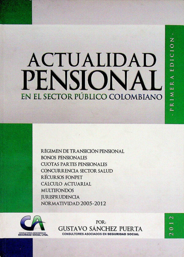 Actualidad pensional en el sector público colombiano