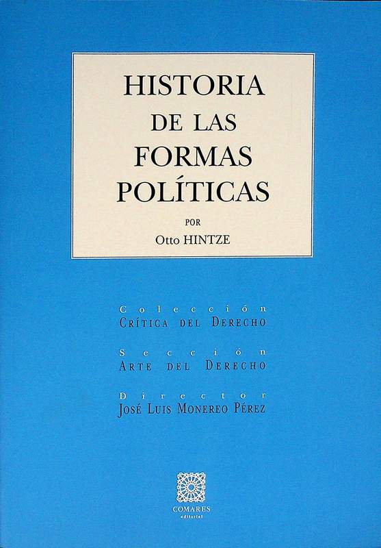 Historia De Las Formas Políticas - Editorial Temis