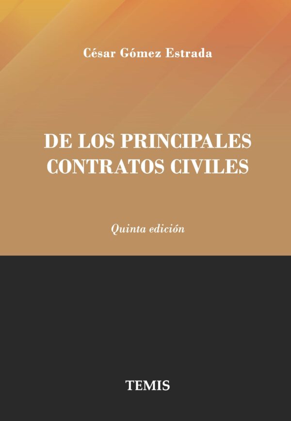 De los principales contratos civiles