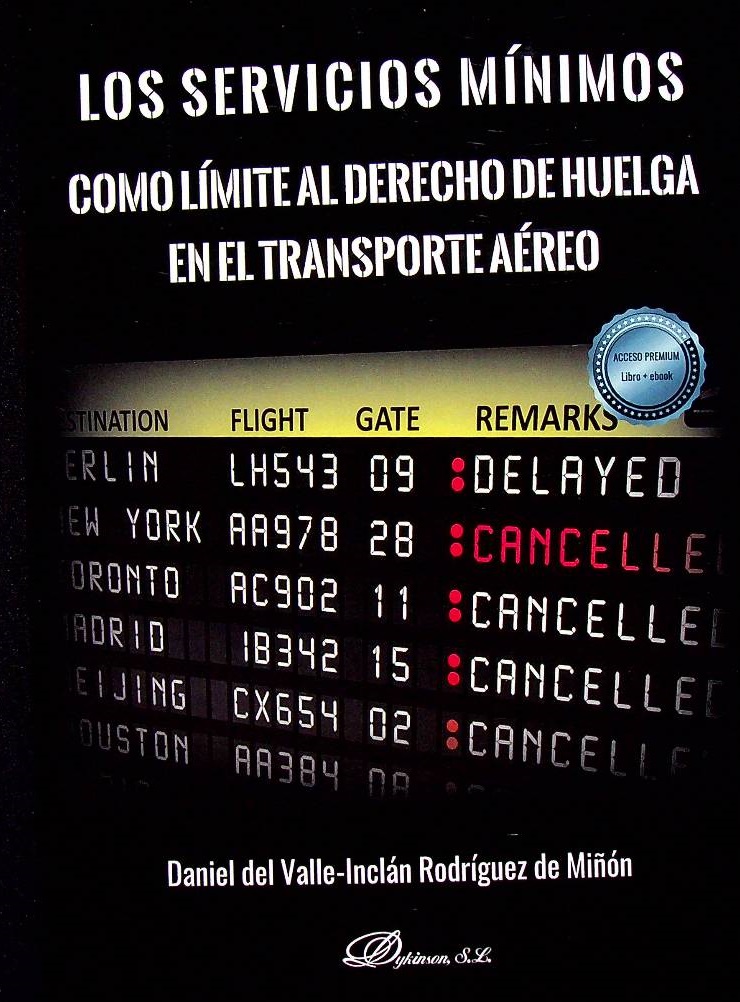 Los servicios mínimos como límite al derecho de huelga en el transporte aéreo