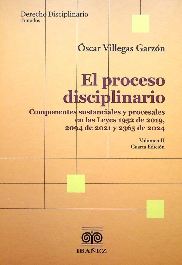 Nuevo derecho disciplinario general