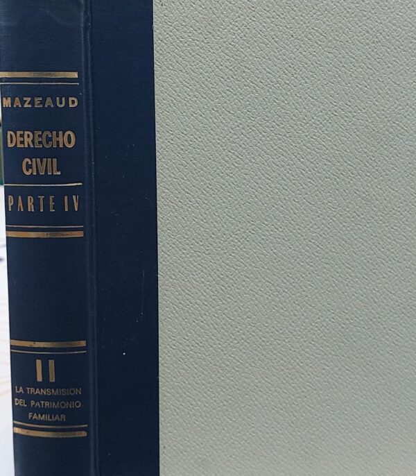 Lecciones de derecho civil, parte IV, tomo II
