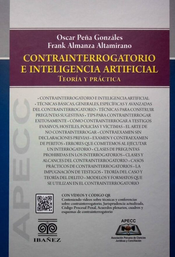 Contrainterrogatorio e inteligencia artificial