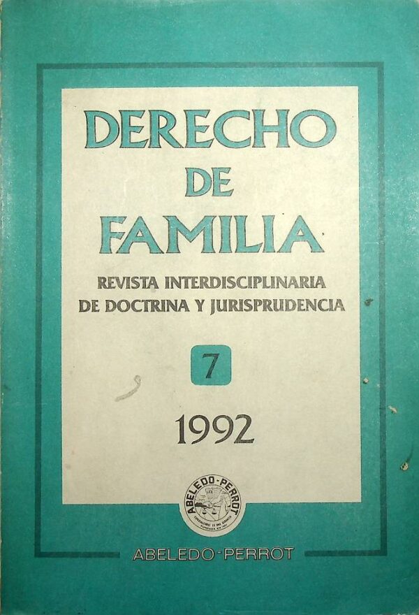 Derecho de familia # 7