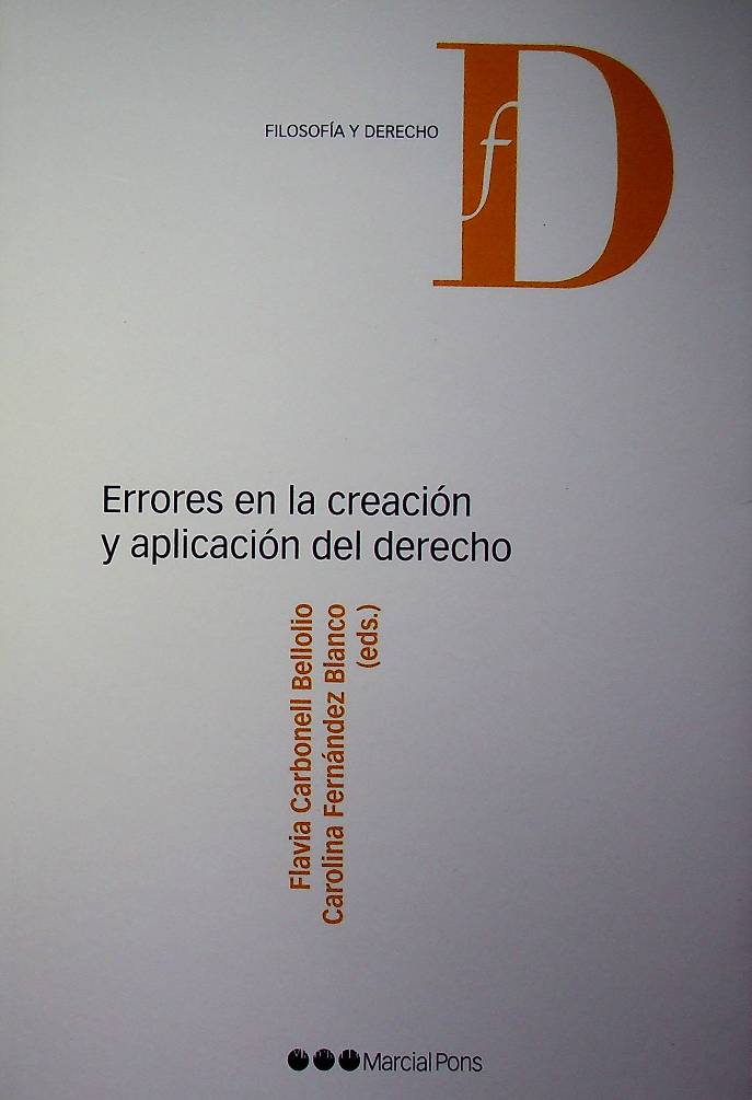 Errores en la creación y aplicación del derecho